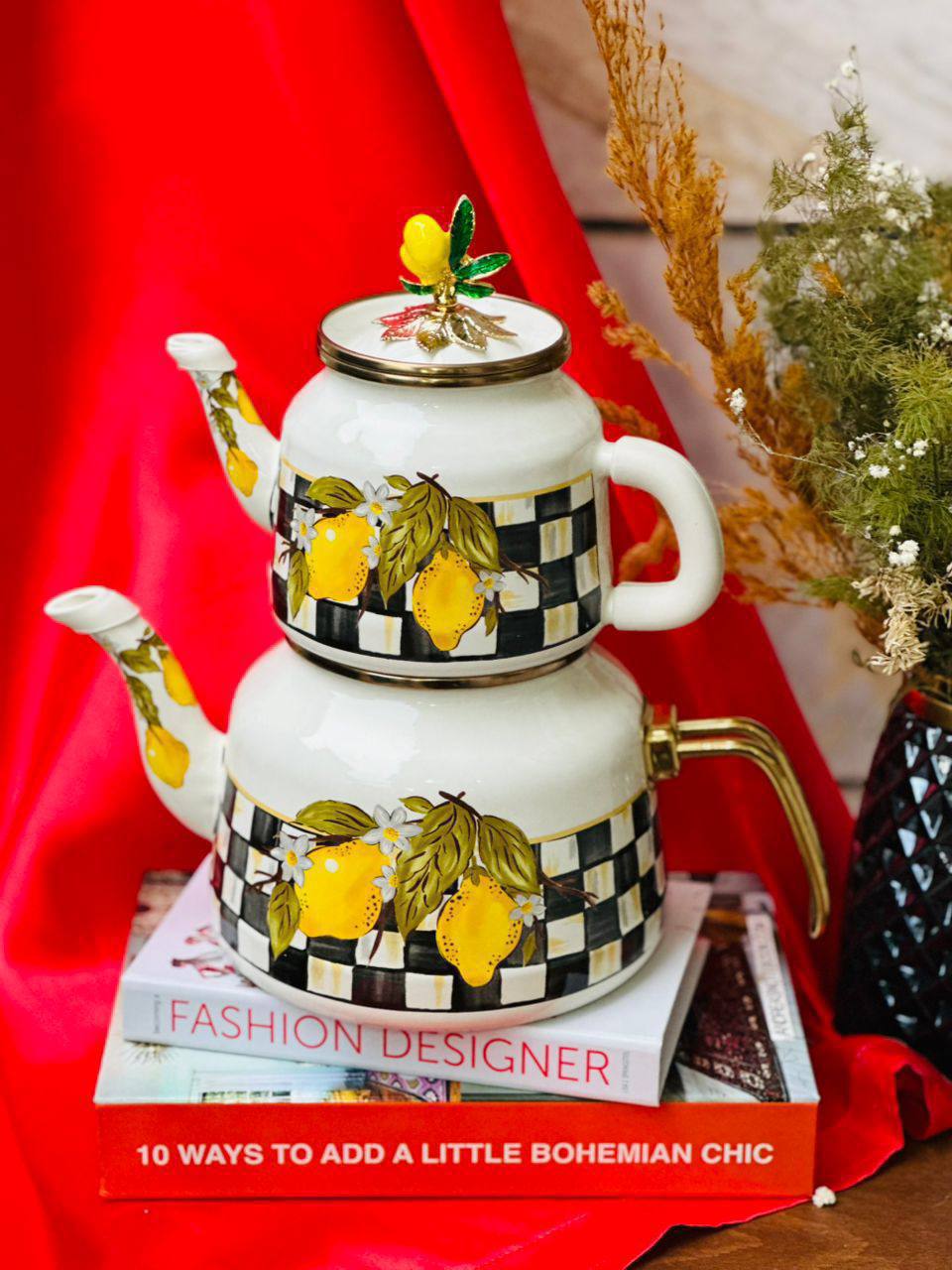 کتری قوری طرح لیمو  برند mis bety