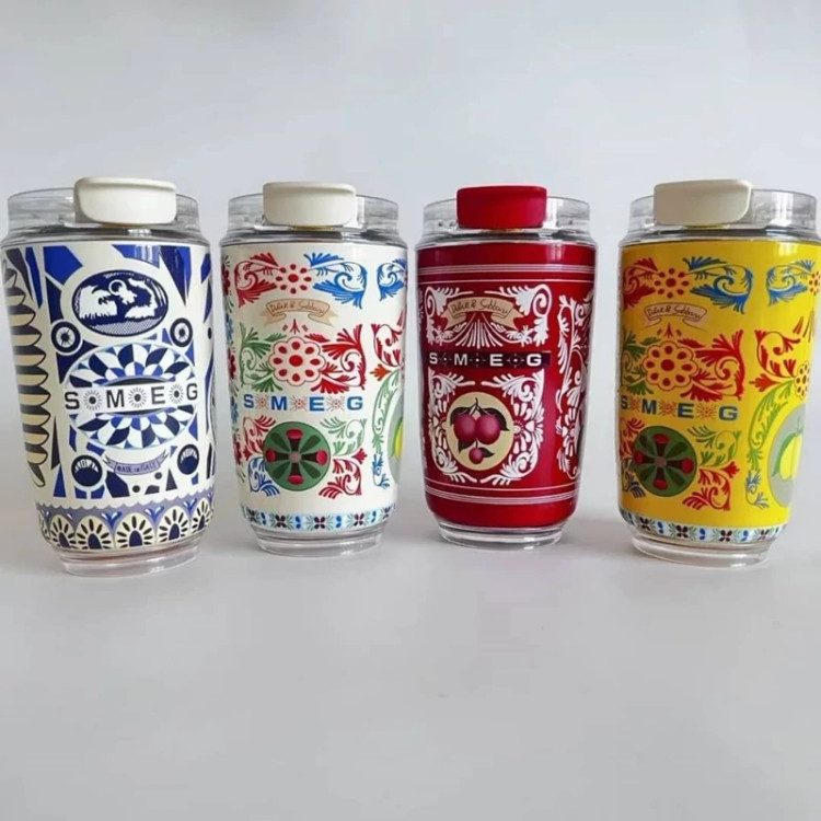 تراول ماگ طرح دولچه (ارسال رایگان )