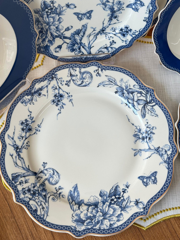 سرویس غداخوری چینی آبی ترک