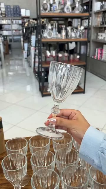 لیوان گیلاس پاشاباغچه پک 12 عددی